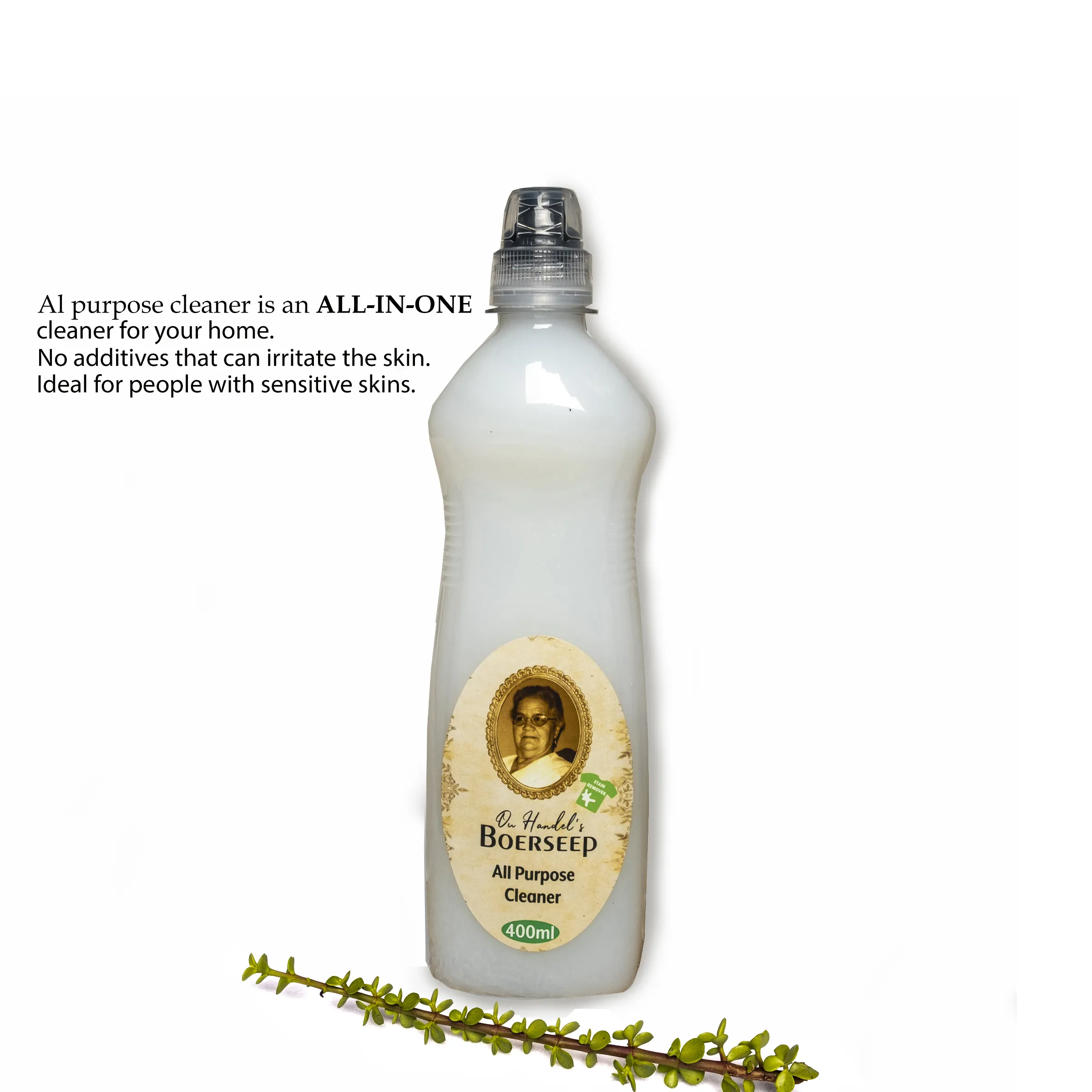 All Purpose Boerseep Cleaner 400ml Afrikaans Product Card